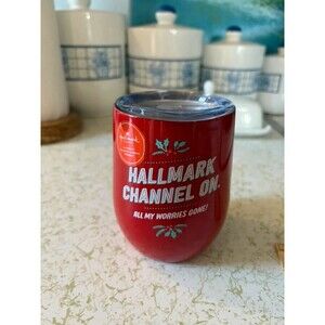 Hallmark Channel On All My Worries Gone Red Insulated Wine Tumbler